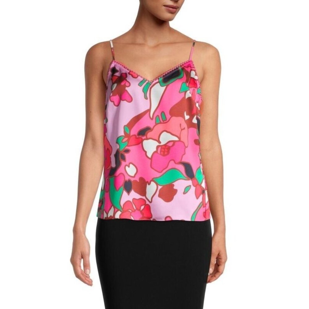 TED BAKER LONDON Llolaa Piñata-Print Camisole Size 3/ US 8